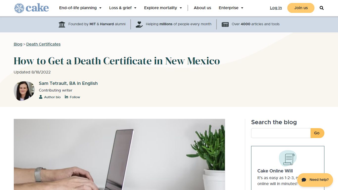How to Get a Death Certificate in New Mexico (Original or Copy)