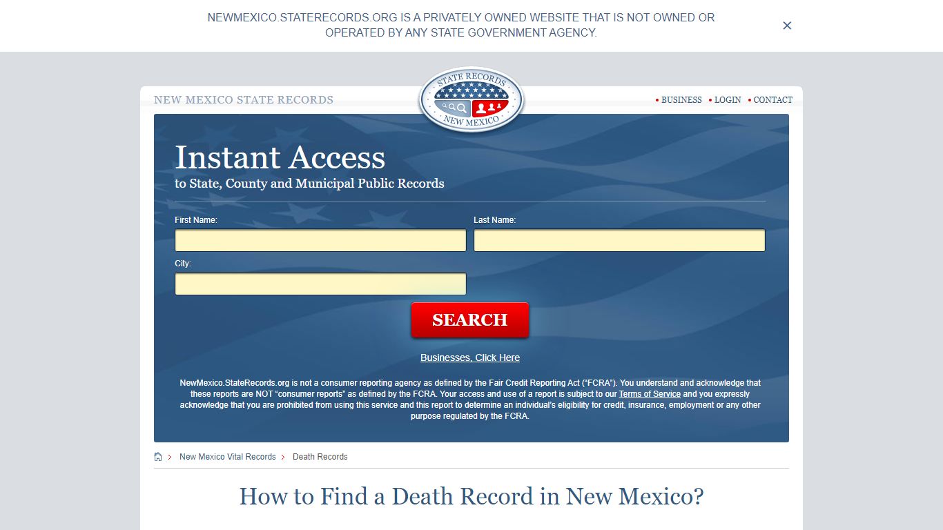 How to Find a Death Record in New Mexico? - State Records